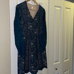 Green Lace Dress